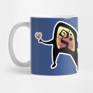 Abstract Unknown Creature Mug